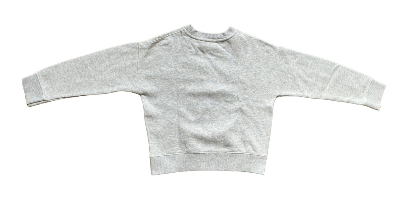 A Grey Crewneck Sweatshirts from Maison Labiche in size 4T for neutral. (Back View)