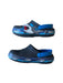 A Blue Slip Ons from Crocs in size 5T for boy. (Back View)
