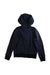 A Navy Zippered Sweatshirts from Moschino in size 8Y for boy. (Back View)