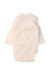 A White Long Sleeve Bodysuits from Petit Bateau in size 0-3M for neutral. (Back View)