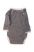 A Navy Long Sleeve Bodysuits from Petit Bateau in size 0-3M for boy. (Back View)