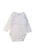 A White Long Sleeve Bodysuits from Petit Bateau in size 0-3M for neutral. (Front View)
