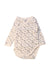 A White Long Sleeve Bodysuits from Petit Bateau in size 0-3M for neutral. (Front View)