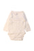 A White Long Sleeve Bodysuits from Petit Bateau in size 0-3M for neutral. (Front View)