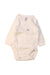 A White Long Sleeve Bodysuits from Petit Bateau in size 0-3M for neutral. (Front View)
