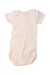 A White Short Sleeve Bodysuits from Petit Bateau in size 3-6M for girl. (Back View)
