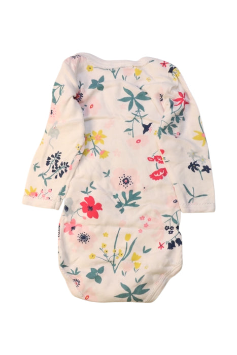 A Multicolour Long Sleeve Bodysuits from Petit Bateau in size 3-6M for girl. (Back View)