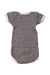 A Navy Short Sleeve Bodysuits from Petit Bateau in size 0-3M for boy. (Back View)