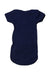 A Navy Short Sleeve Bodysuits from Petit Bateau in size 0-3M for boy. (Back View)