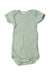 A Green Short Sleeve Bodysuits from Petit Bateau in size 0-3M for boy. (Front View)