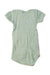 A Green Short Sleeve Bodysuits from Petit Bateau in size 0-3M for boy. (Back View)