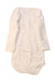 A White Long Sleeve Bodysuits from Petit Bateau in size 3-6M for girl. (Back View)