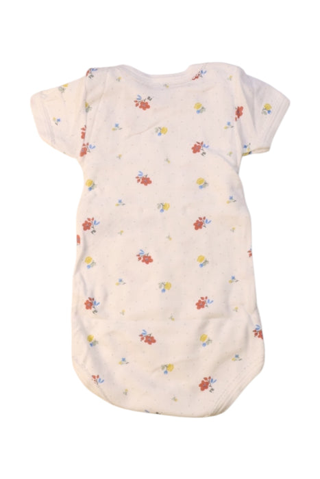 A Multicolour Short Sleeve Bodysuits from Petit Bateau in size 3-6M for girl. (Back View)