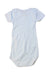 A Blue Short Sleeve Bodysuits from Petit Bateau in size 3-6M for girl. (Back View)