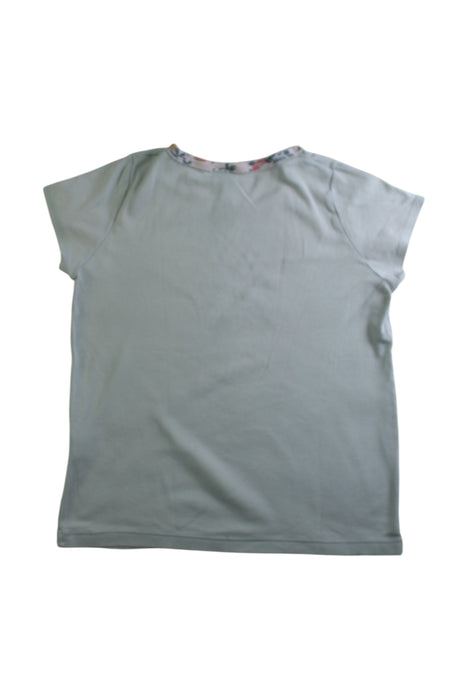 A Blue Short Sleeve T Shirts from Petit Bateau in size 10Y for girl. (Back View)