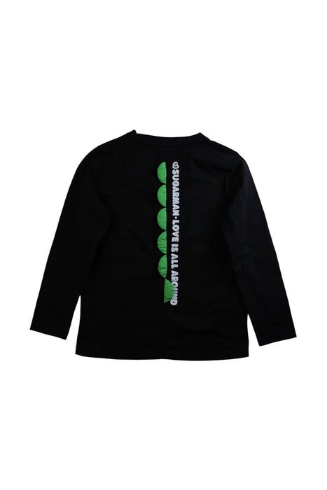 A Black Long Sleeve T Shirts from Sugarman in size 10Y for boy. (Back View)