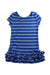 A Blue Short Sleeve Dresses from Polo Ralph Lauren in size 5T for girl. (Back View)