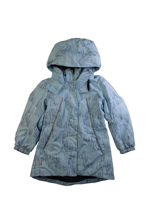 A Blue Puffer/Quilted Coats & Outerwear from Reima in size 5T for girl. (Front View)