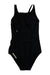 A Black Swimsuits from Arena in size 14Y for girl. (Back View)