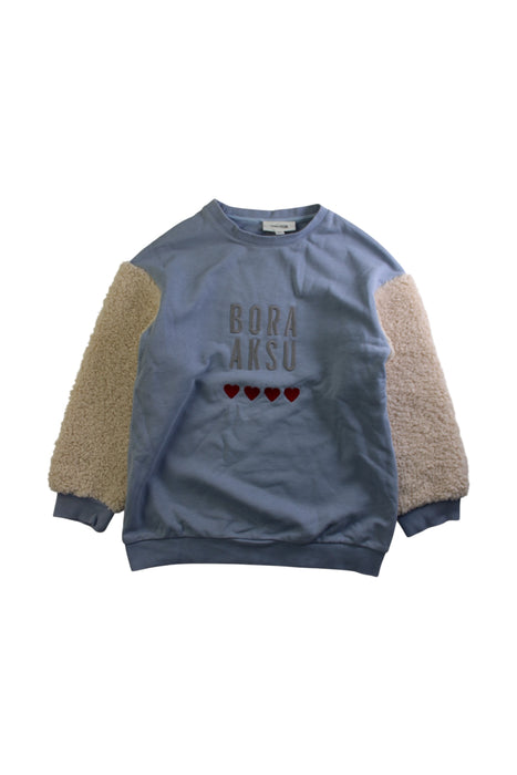 A Multicolour Crewneck Sweatshirts from Bora Aksu in size 10Y for girl. (Front View)
