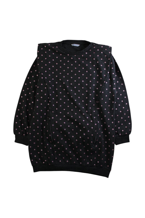 A Black Crewneck Sweatshirts from Mayoral in size 12Y for girl. (Front View)