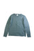 A Teal Long Sleeve Tops from Knot in size 10Y for girl. (Front View)