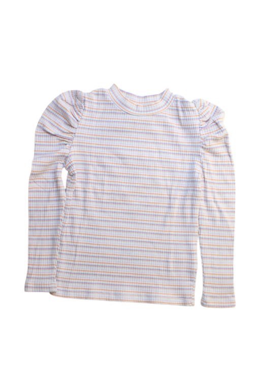 A Multicolour Long Sleeve Bodysuits from Seed in size 4T for girl. (Front View)