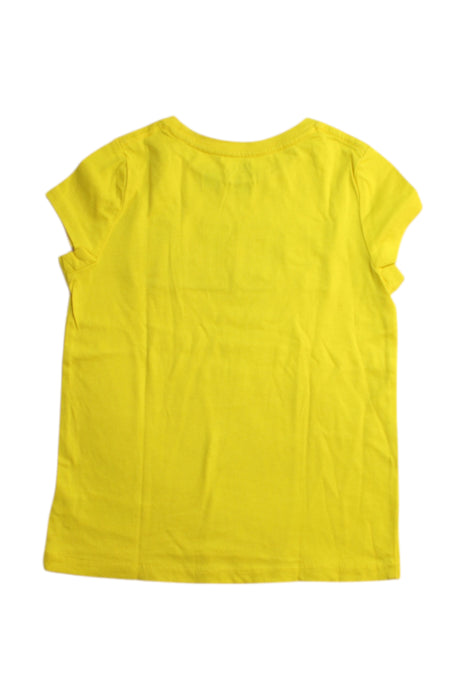 A Yellow Short Sleeve T Shirts from Polo Ralph Lauren in size 4T for girl. (Back View)
