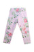 A Pink Leggings from Monnalisa in size 5T for girl. (Back View)