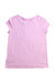 A Pink Short Sleeve T Shirts from Polo Ralph Lauren in size 4T for girl. (Back View)