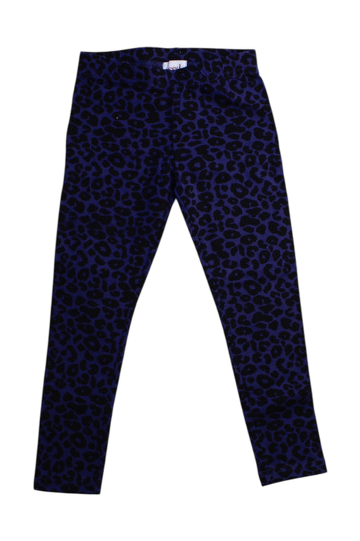 A Navy Jeggings from Seed in size 3T for girl. (Front View)