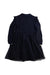 A Navy Long Sleeve Dresses from Nicholas & Bears in size 3T for girl. (Back View)
