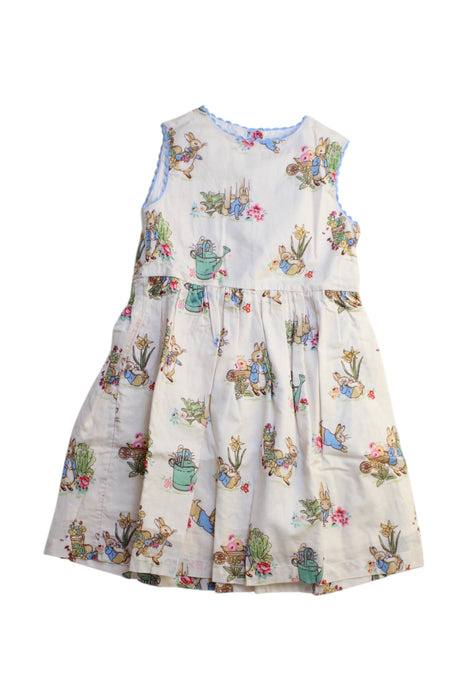A Multicolour Sleeveless Dresses from Cath Kidston in size 3T for girl. (Front View)