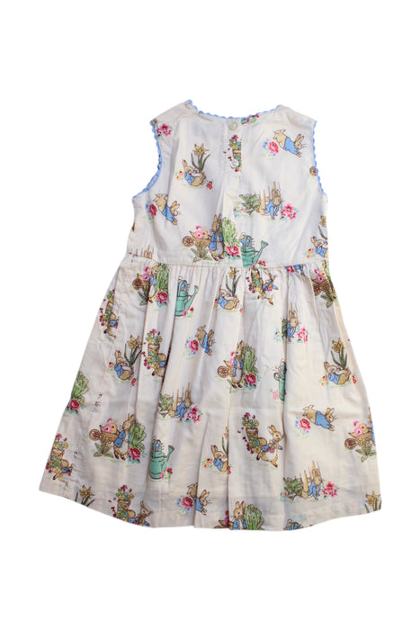 A Multicolour Sleeveless Dresses from Cath Kidston in size 3T for girl. (Back View)