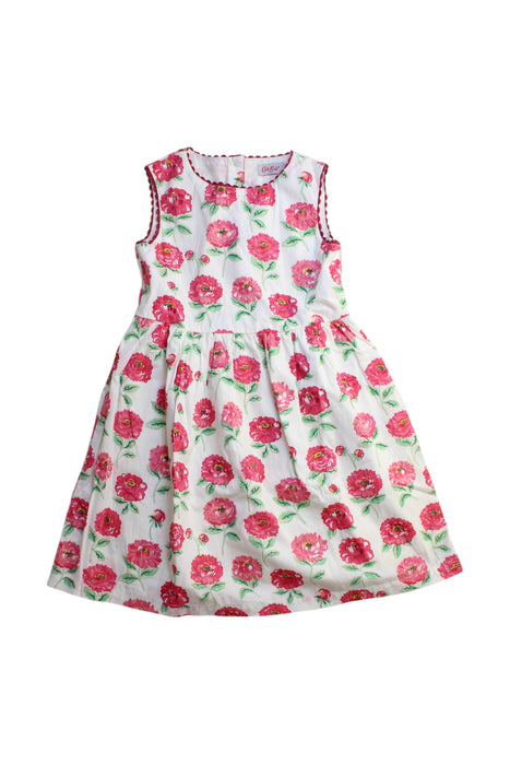 A Multicolour Sleeveless Dresses from Cath Kidston in size 4T for girl. (Front View)