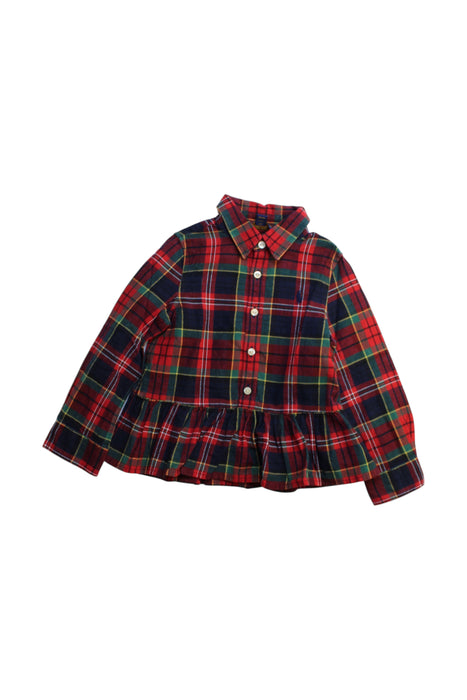 A Multicolour Long Sleeve Shirts from Polo Ralph Lauren in size 3T for girl. (Front View)