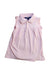A Pink Sleeveless Polos from Polo Ralph Lauren in size 5T for girl. (Front View)