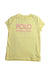 A Yellow Short Sleeve T Shirts from Polo Ralph Lauren in size 5T for girl. (Front View)