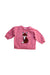 A Pink Crewneck Sweatshirts from Seed in size 6-12M for girl. (Front View)