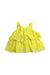 A Yellow Sleeveless Dresses from Country Road in size 6-12M for girl. (Back View)