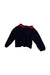 A Navy Cardigans from Jacadi in size 12-18M for girl. (Back View)