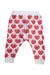 A Red Leggings from Seed in size 6-12M for girl. (Back View)