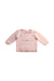 A Pink Crewneck Sweatshirts from Seed in size 12-18M for girl. (Front View)