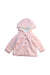 A Pink Cardigans from Seed in size 6-12M for girl. (Front View)