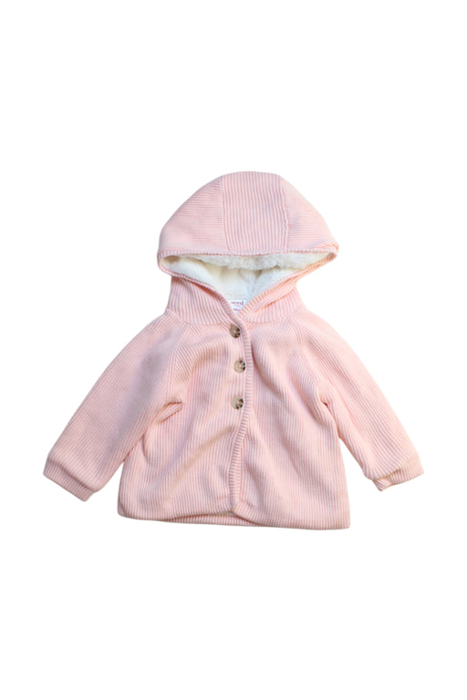A Pink Cardigans from Seed in size 6-12M for girl. (Front View)
