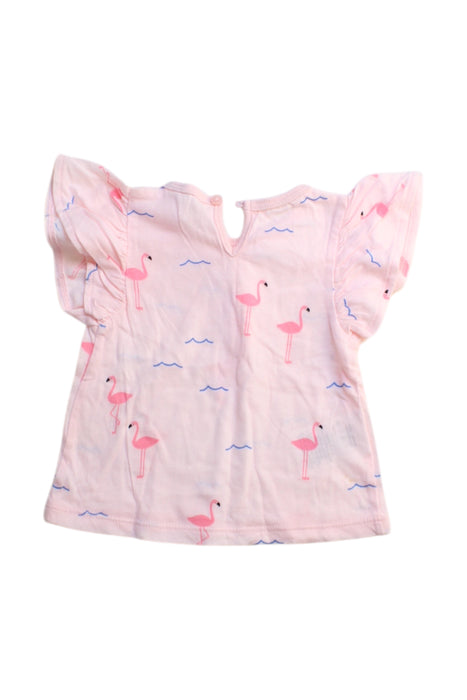 A Pink Short Sleeve Tops from Country Road in size 3-6M for girl. (Back View)