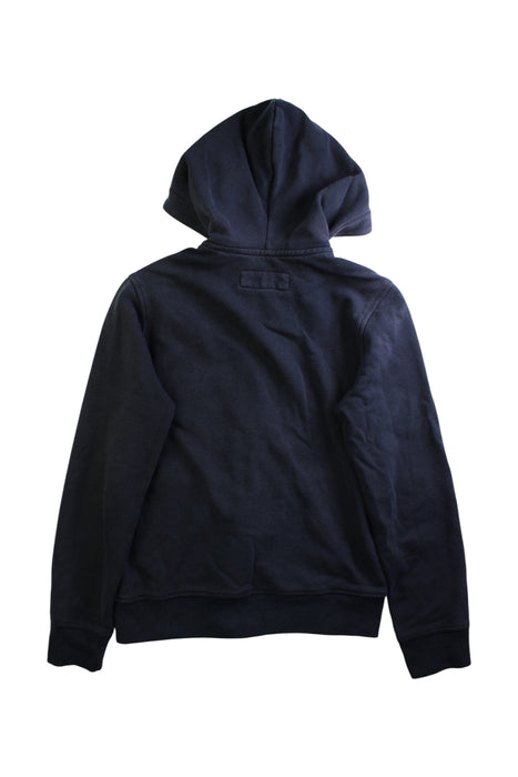 A Navy Hooded Sweatshirts from Abercrombie & Fitch in size 9Y for boy. (Back View)