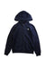 A Navy Zippered Sweatshirts from Abercrombie & Fitch in size 9Y for boy. (Front View)