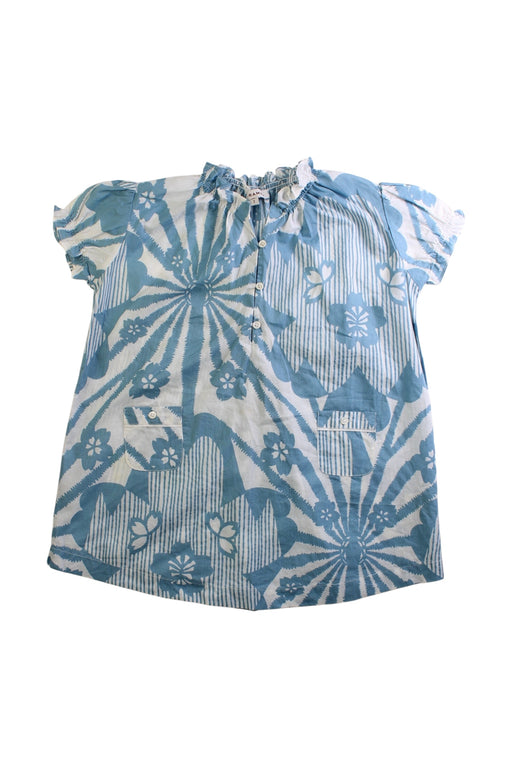 A Blue Short Sleeve Tops from Caramel in size 2T for girl. (Front View)