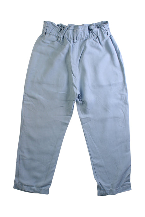 A Blue Casual Pants from Excuse My French in size 6T for girl. (Back View)